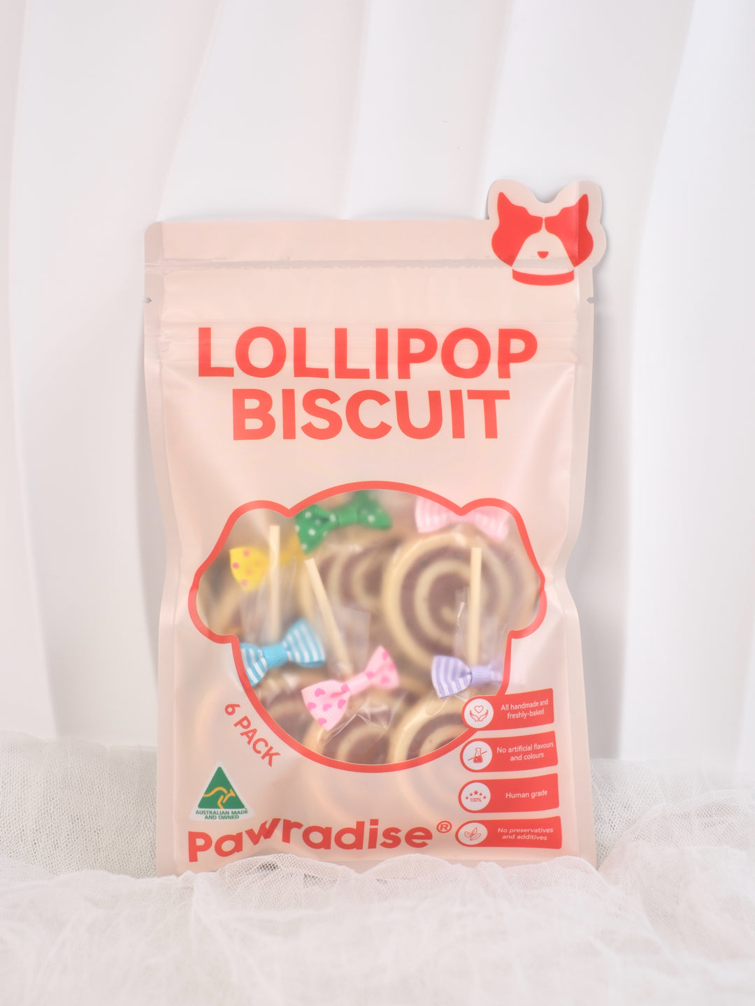 Lollipop biscuit