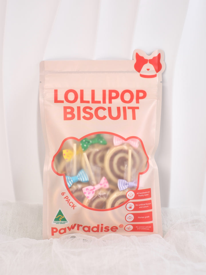 Lollipop biscuit