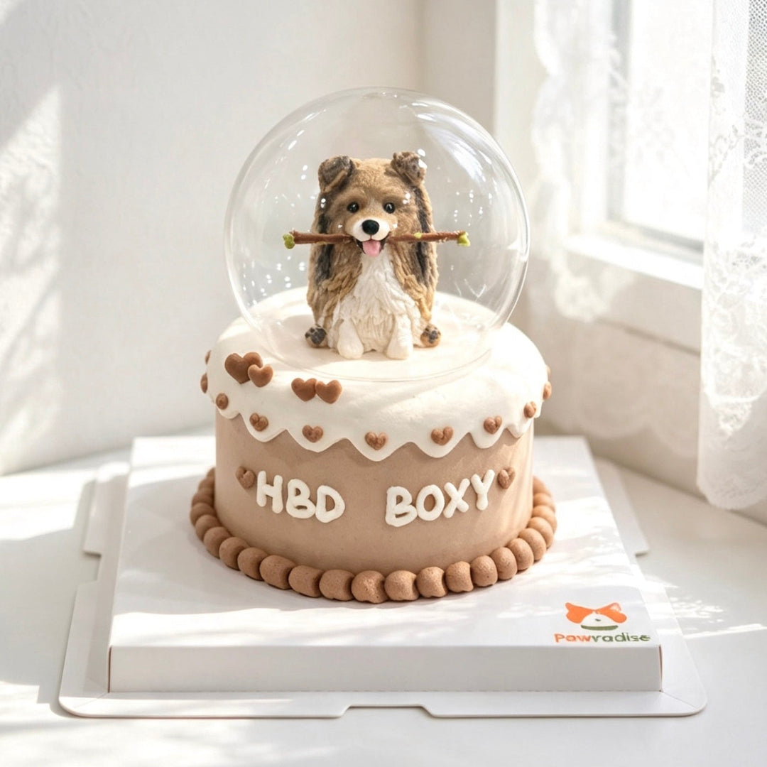 Crystal Dream Dog Cake（Order 1 month ahead）