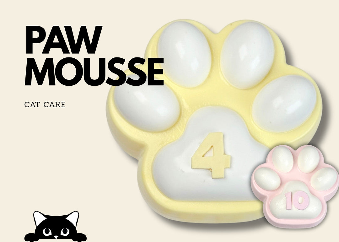 Paw Mousse Cat Cake