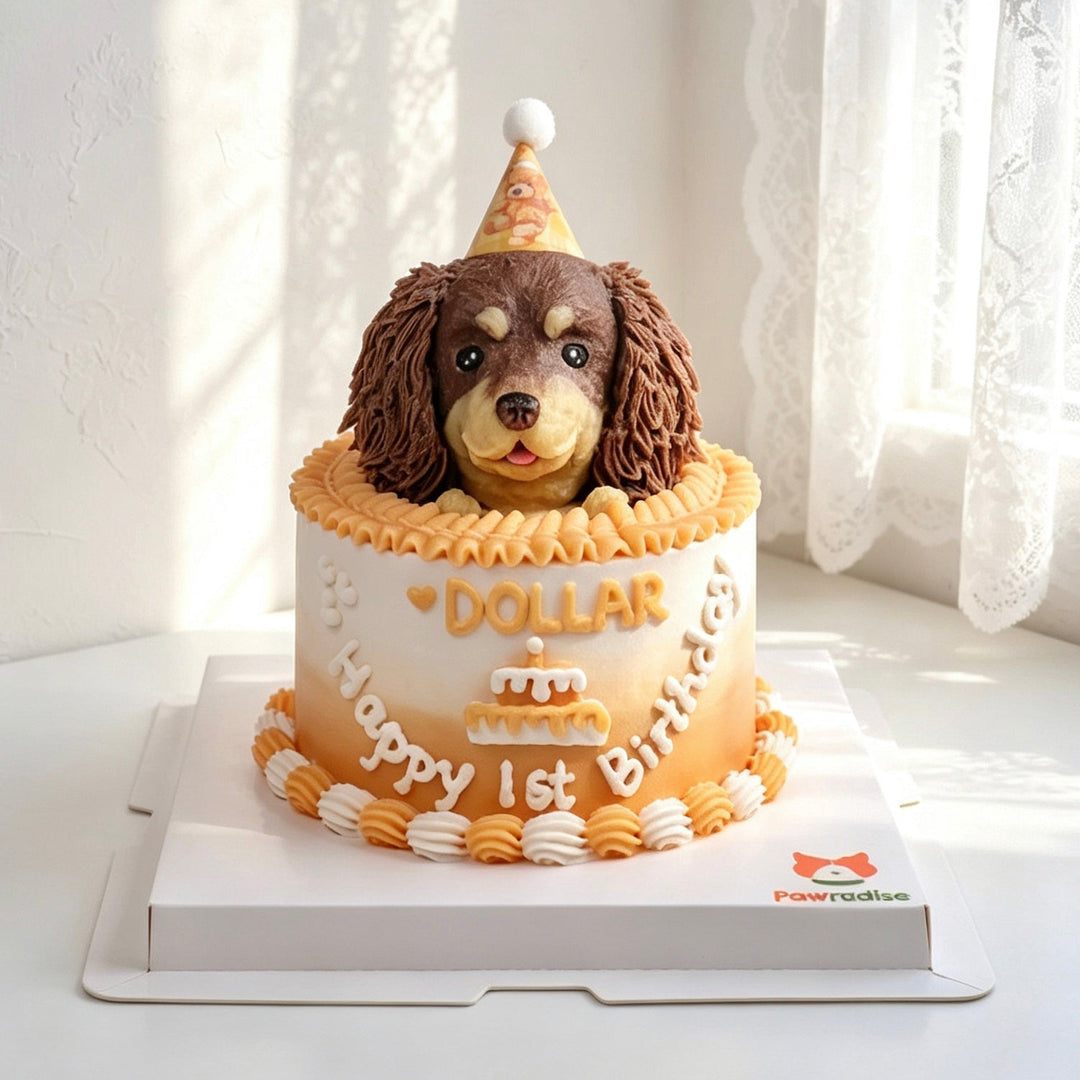 Sculpted Premium Dog Cake