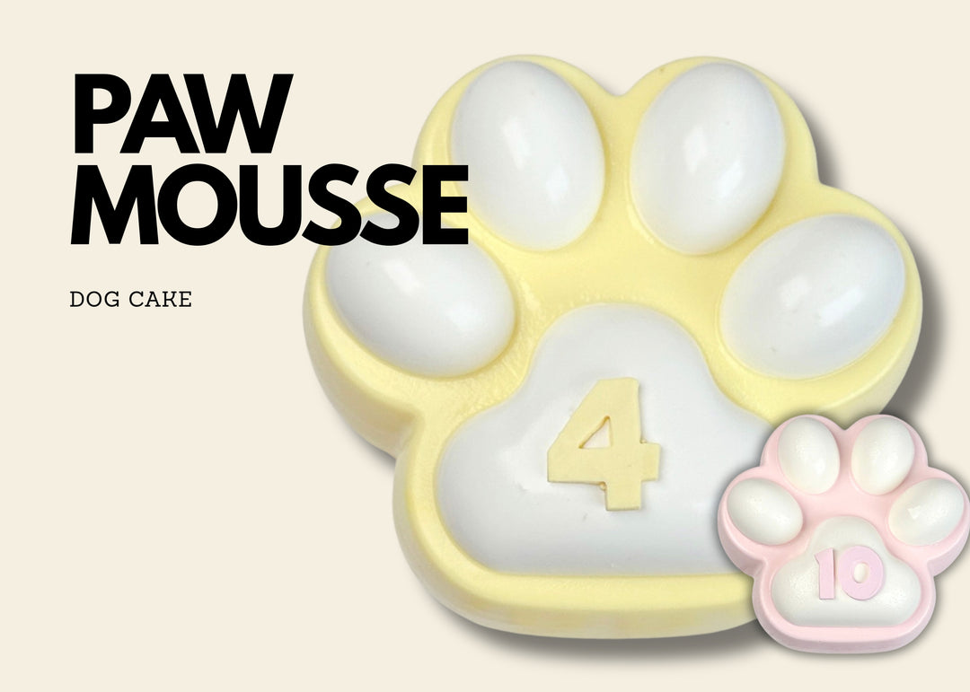Paw Mousse Dog Cake