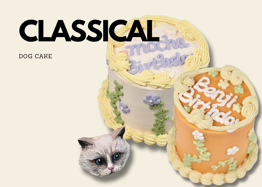 Spring Blossom Dog Cake