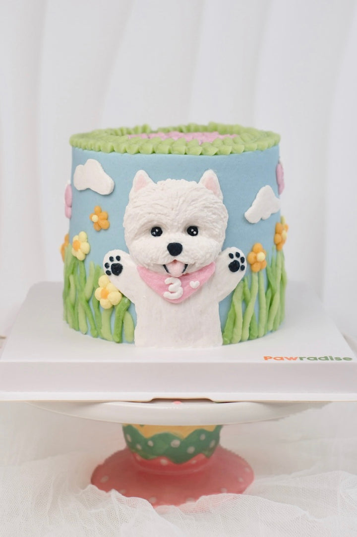 Limited Edition Dog Cake