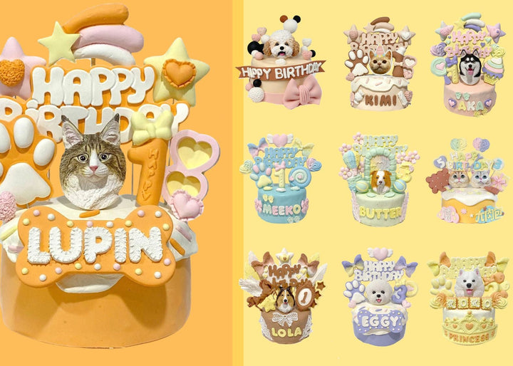 Customized Theme Dog Cake（Priced by design）