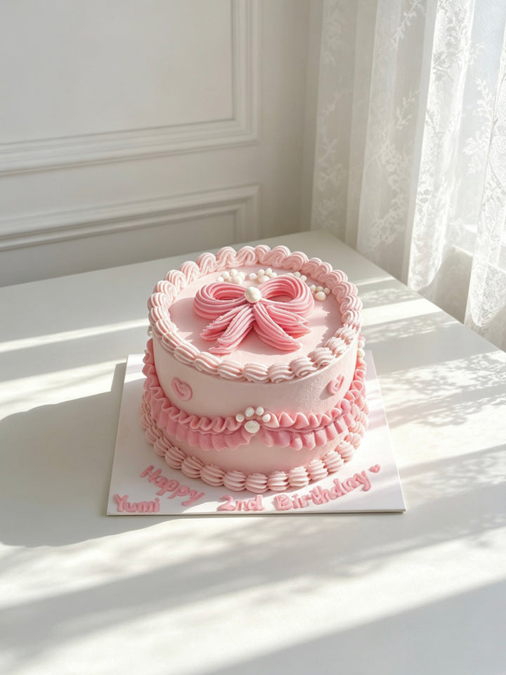Classic Cream Dog Cake