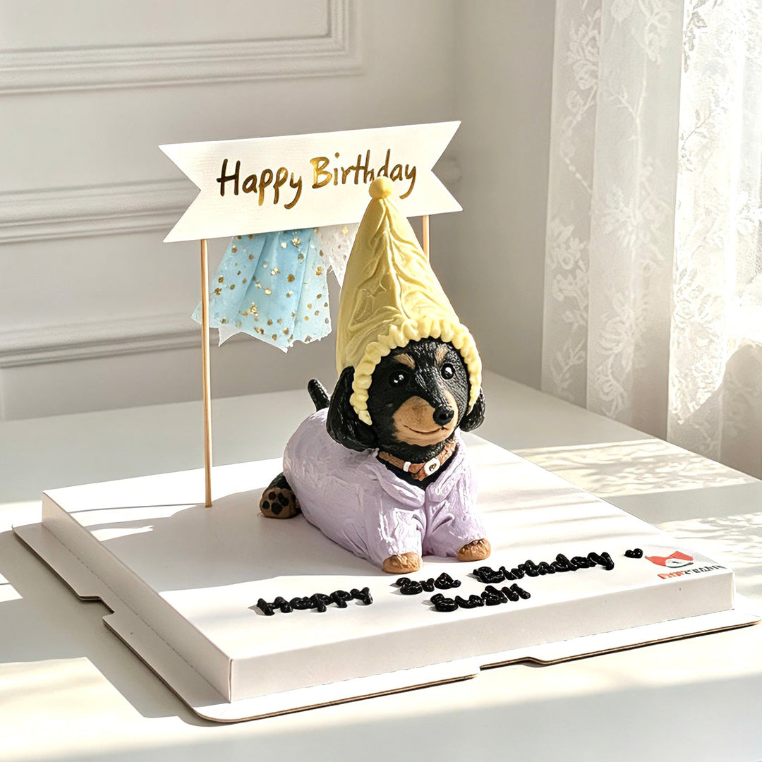 Pajama Party Dog Cake