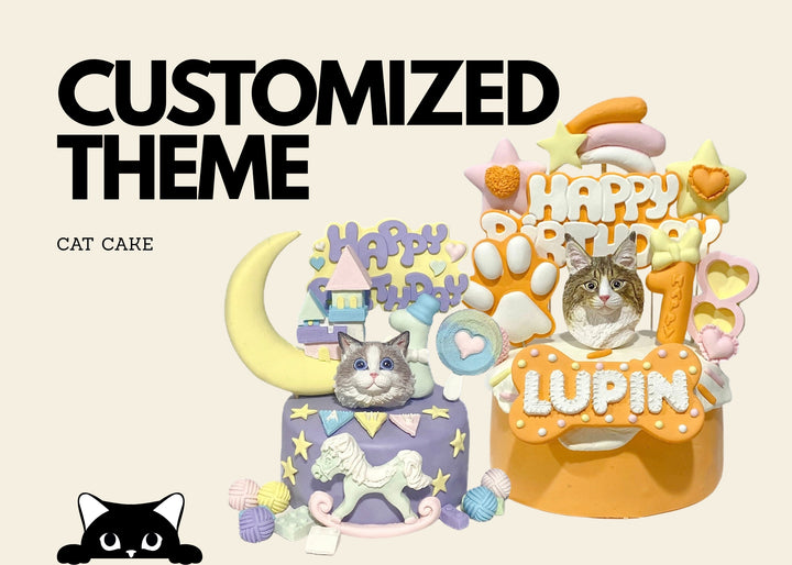 Customized Theme Cat Cake（Priced by design）