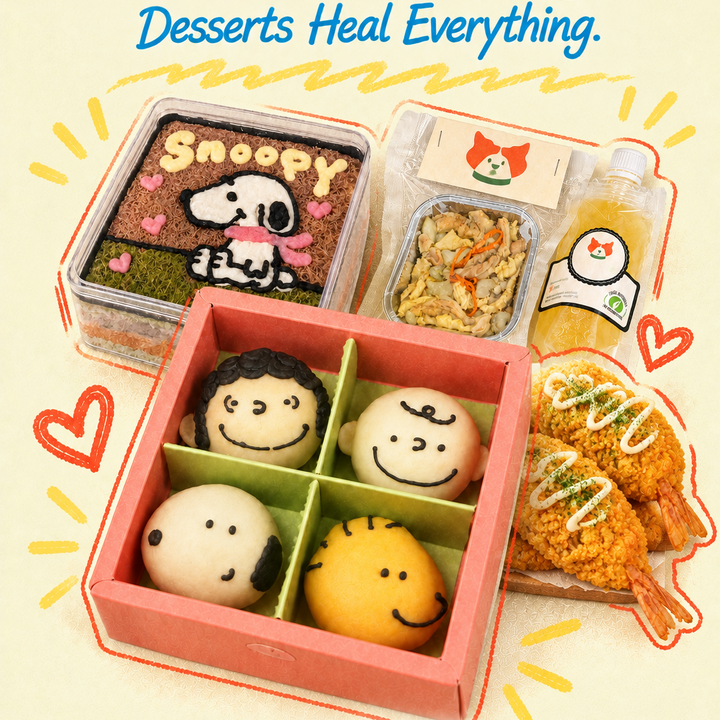 Nutrition Set Menu VOL.2 — Snoopy & Friends