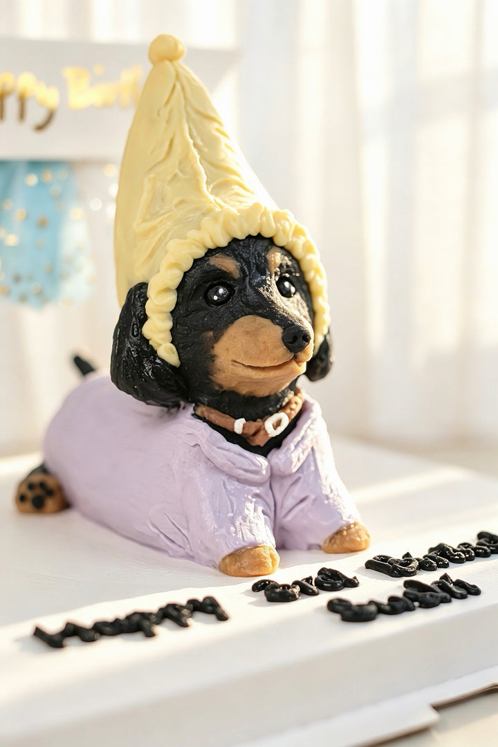 Pajama Party Dog Cake