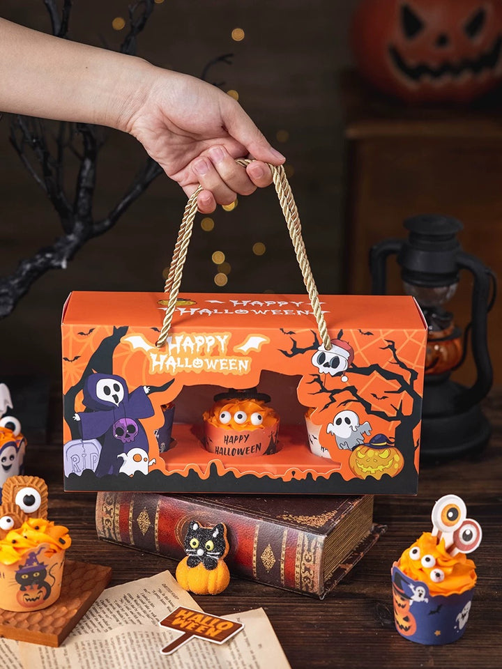 Howl-o-ween Cupcake Box