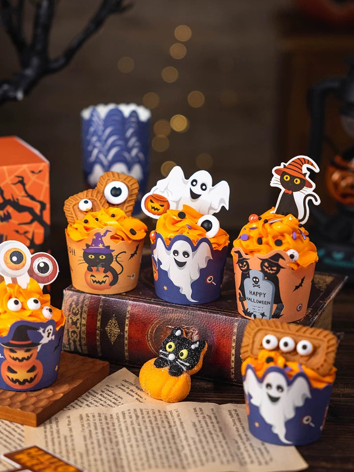 Howl-o-ween Cupcake Box