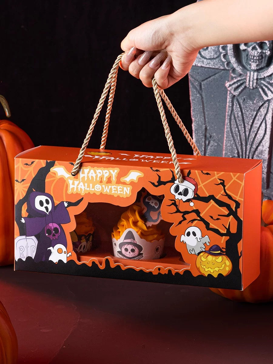 Howl-o-ween Cupcake Box