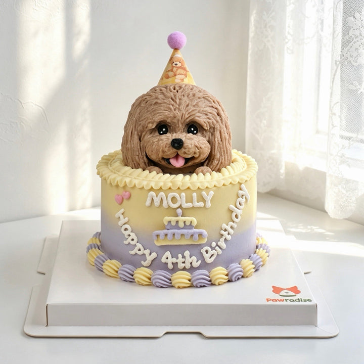 Sculpted Premium Dog Cake