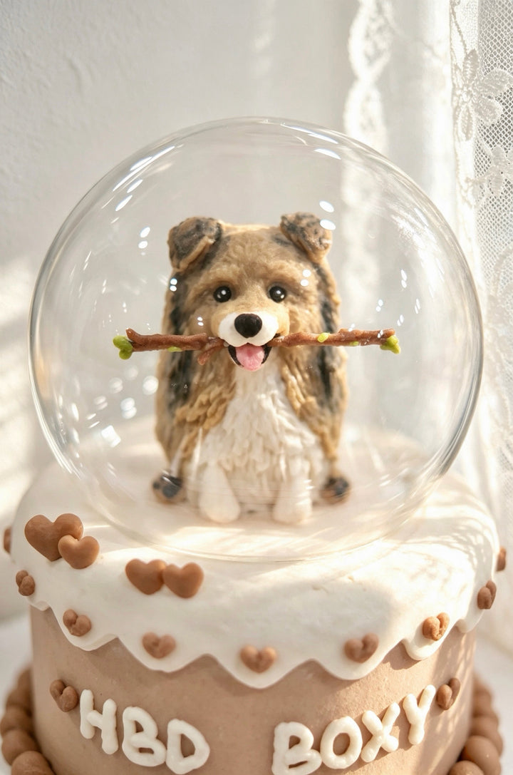 Crystal Dream Dog Cake（Order 1 month ahead）