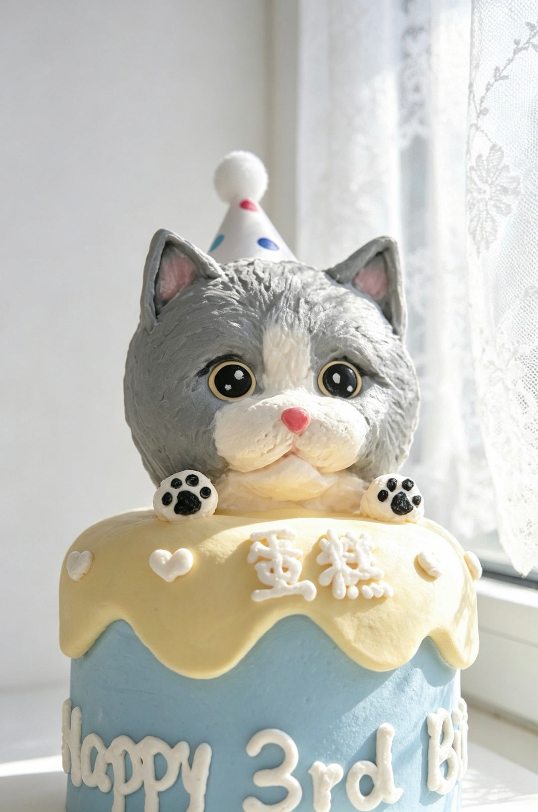 Sculpted Premium Cat Cake