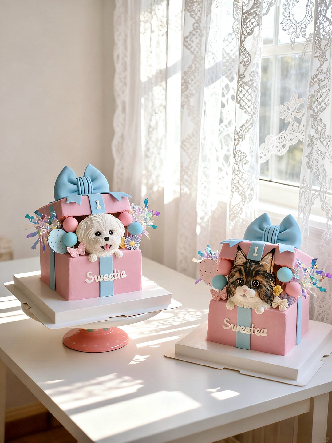 Paw Present Dog Cake