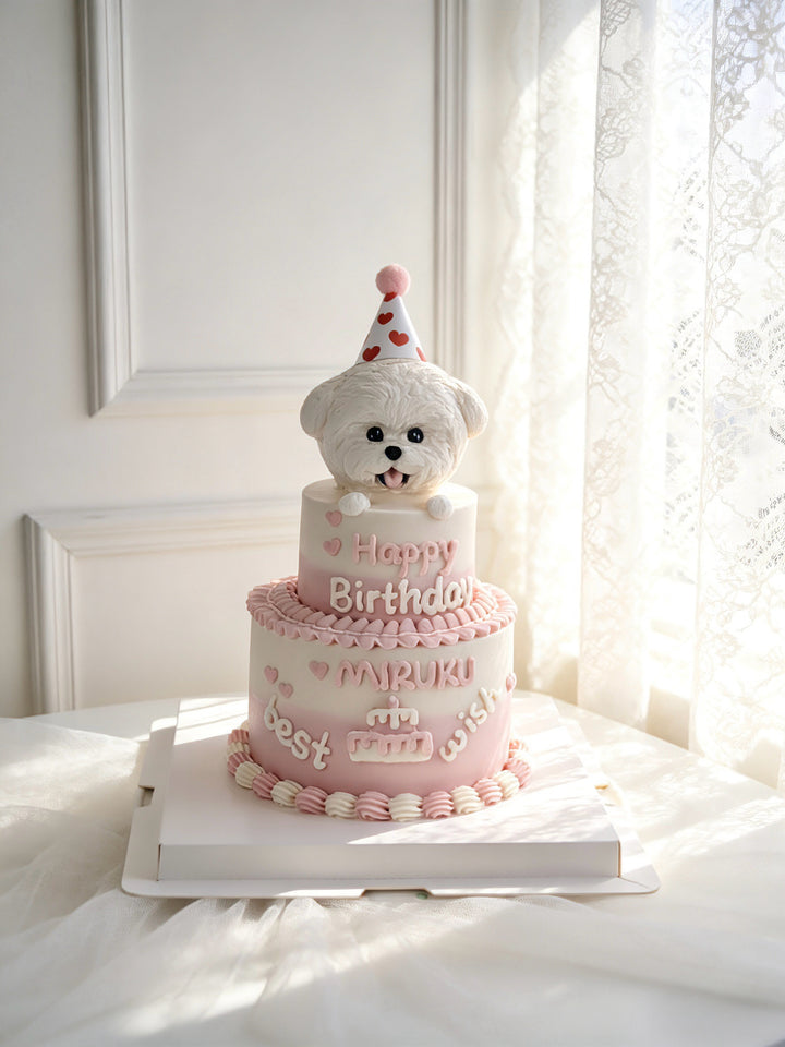 Sculpted Deluxe Dog Cake