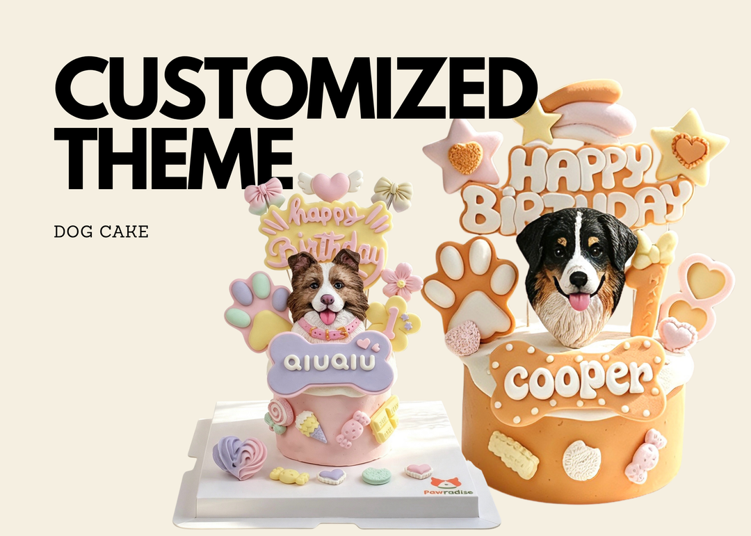 Customized Theme Dog Cake（Priced by design）